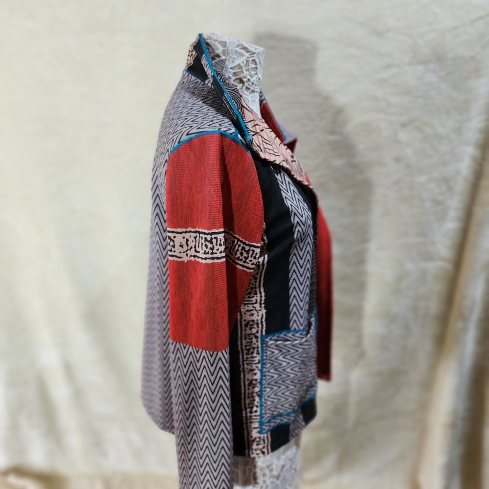 MISSLOOK Multicolor Patterned Jacket - Picture 7 of 9